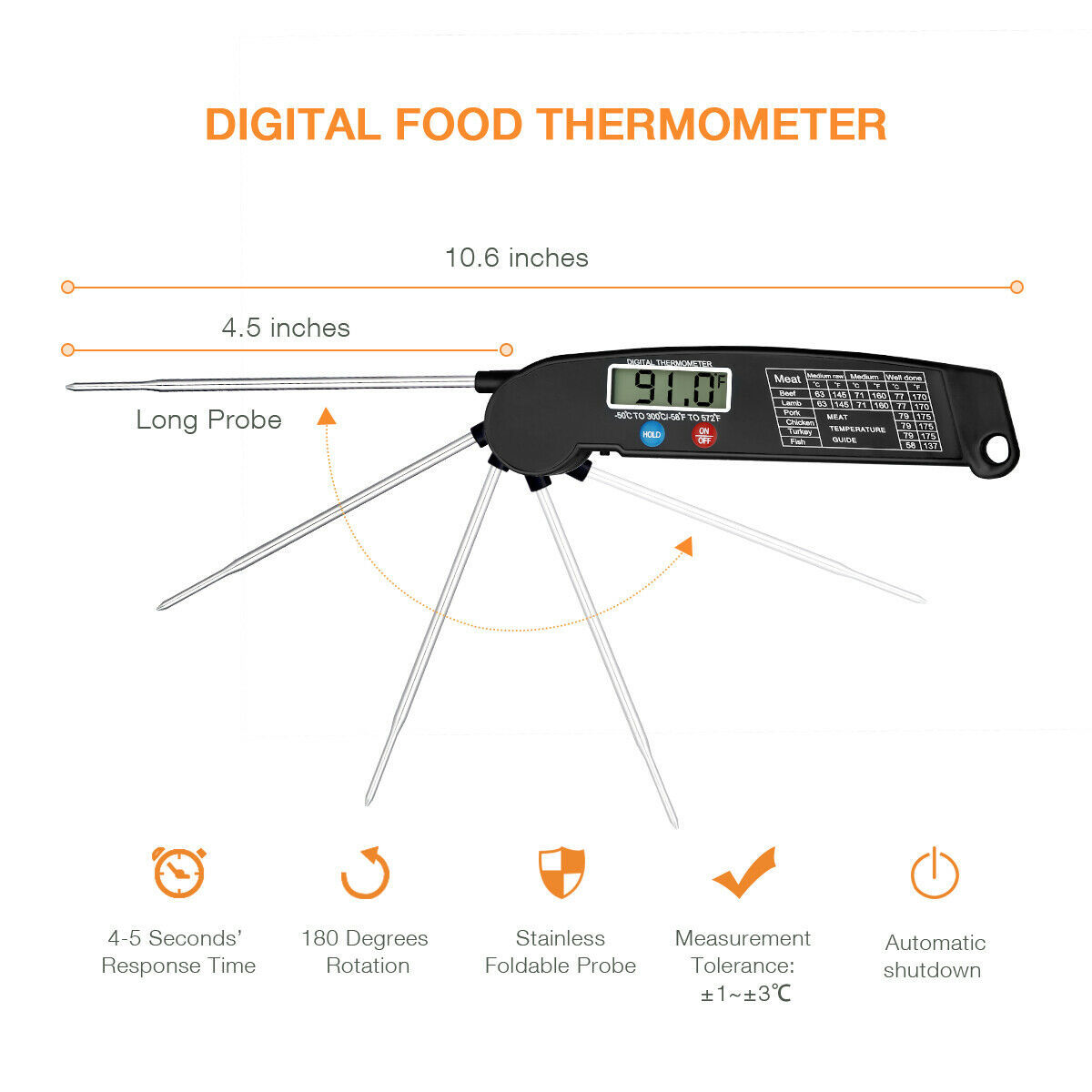 Digital Thermometer for cooking - Useful Kitchen Gadgets