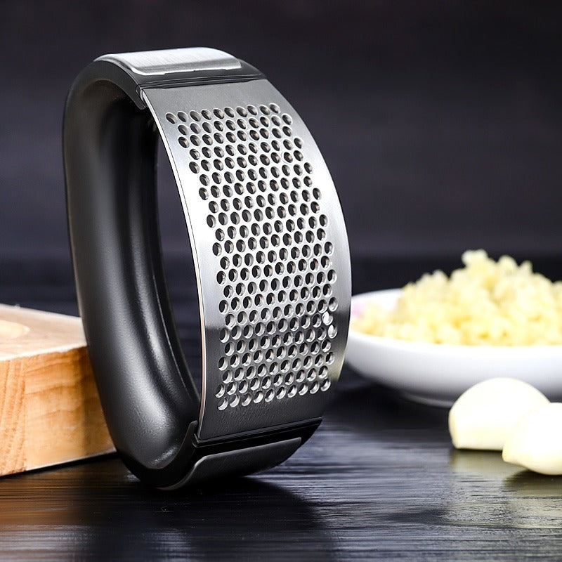 Amazing Stainless Steel Garlic Press - Useful Kitchen Gadgets