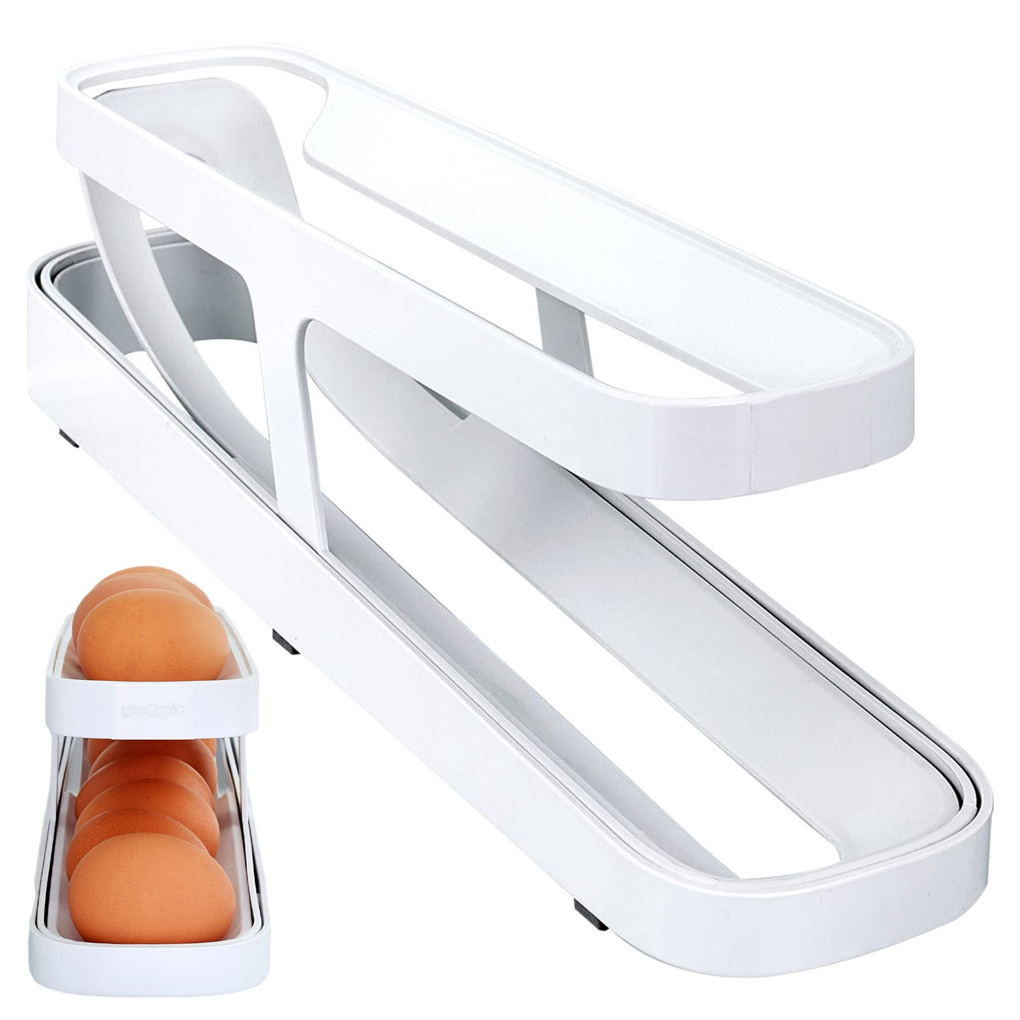 Egg Rack Holder and Dispenser - Useful Kitchen Gadgets