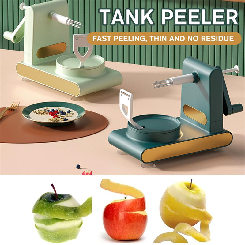 Fruit and Vegetable Hand-cranked Peeler device - Useful Kitchen Gadgets