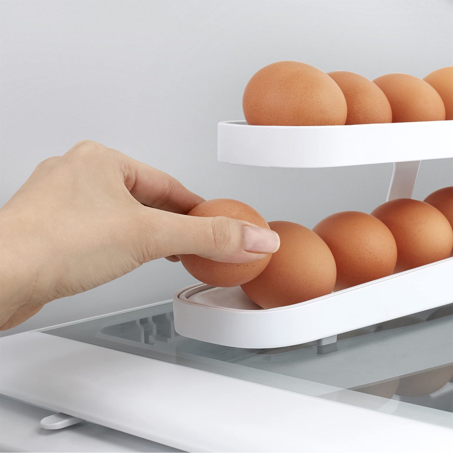 Egg Rack Holder and Dispenser - Useful Kitchen Gadgets