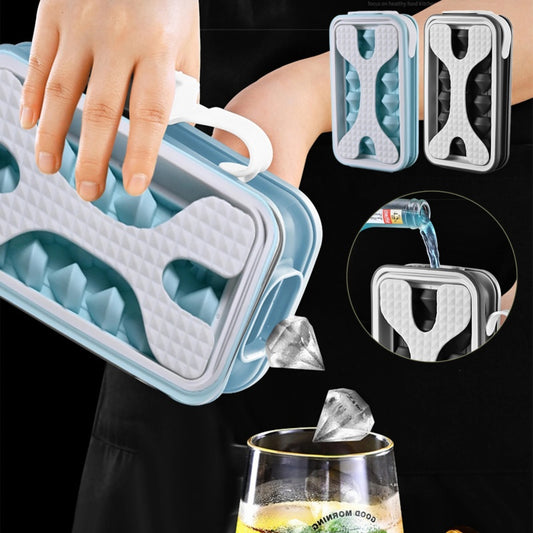 Unique 2 in 1  Silicone Ice cube Molder - Useful Kitchen Gadgets