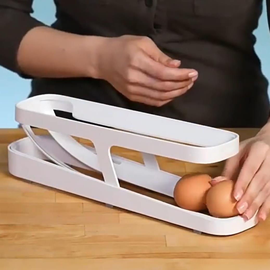 Egg Rack Holder and Dispenser - Useful Kitchen Gadgets