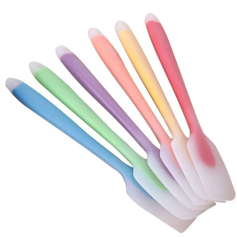 Mini Translucent Silicone Spatula - Heat-Resistant Baking & Decorating Tool