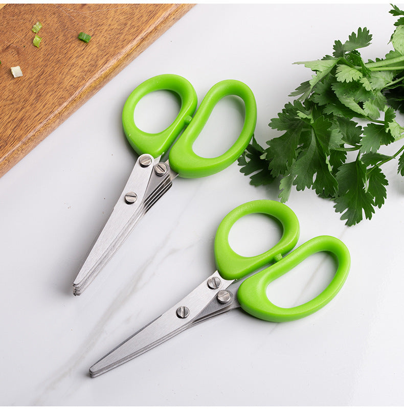 Multi-blade Scissors for cutting vegetables - Useful Kitchen Gadgets