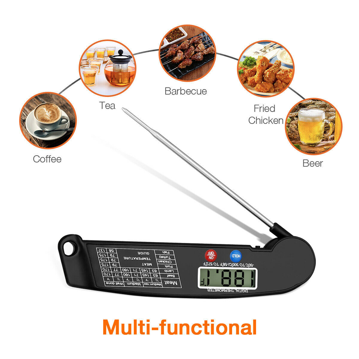 Digital Thermometer for cooking - Useful Kitchen Gadgets