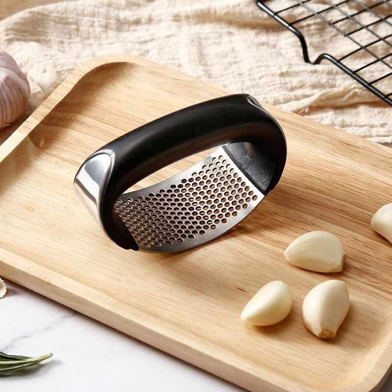 Amazing Stainless Steel Garlic Press - Useful Kitchen Gadgets