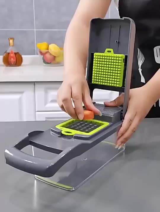 12 In 1  Vegetable Slicer for easy Kitchen use - Useful Kitchen Gadgets