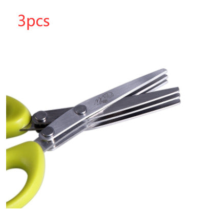 Multi-blade Scissors for cutting vegetables - Useful Kitchen Gadgets